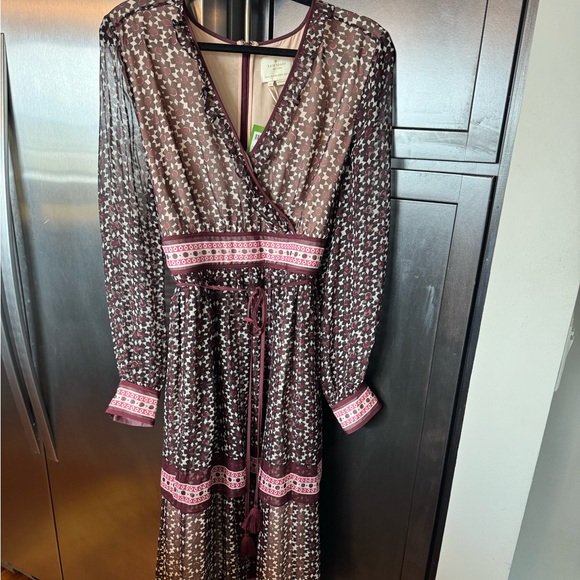 kate spade Dresses & Skirts - Kate Spade Floral Tile Maxi Dress